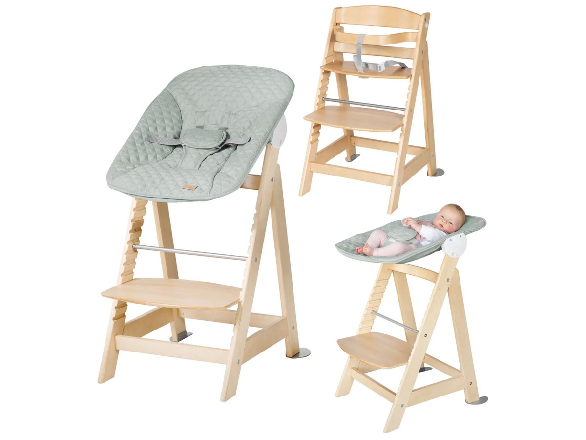 chaise haute bois